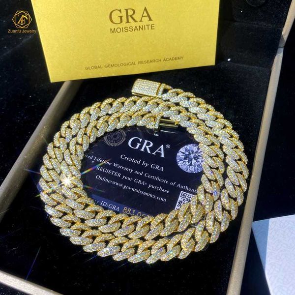 sterling silver 925 gold plated miami cuban link iced out lab diamond moissanite iced out cuban chain necklace hip hop jewelry
sterling silver 925 gold plated miami cuban link iced out lab diamond moissanite iced out cuban chain necklace hip hop jewelry