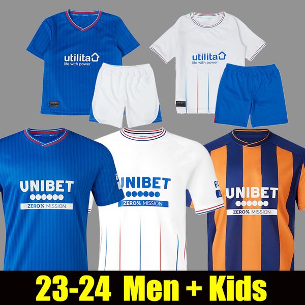 23 24 glasgow rangers soccer jerseys 2023 2024 home away third sakala kent tavernier morelos colak hogan 3rd football shirt men kids kit set, Black;yellow
23 24 glasgow rangers soccer jerseys 2023 2024 home away third sakala kent tavernier morelos colak hogan 3rd football shirt men kids kit set, Black;yellow