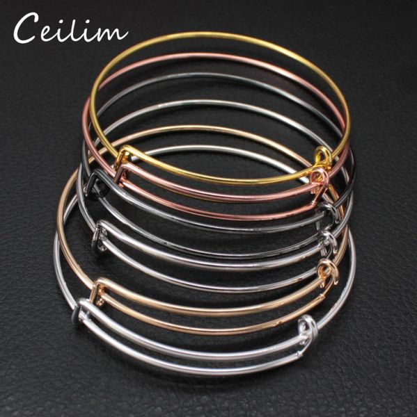 wholesale 10pcs/lot usa popular fashion diy expandable adjustable bracelets bangle for women men 50mm& 65mm size bracelet jewelry1189740, Black
wholesale 10pcs/lot usa popular fashion diy expandable adjustable bracelets bangle for women men 50mm& 65mm size bracelet jewelry1189740, Black