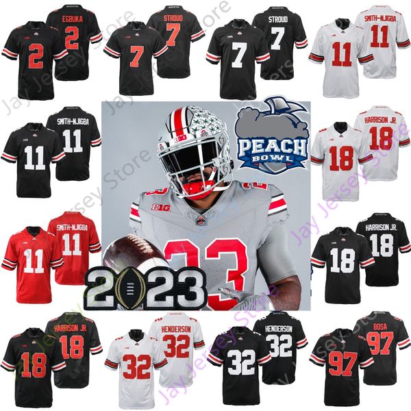 ohio state osu buckeyes football jersey ncaa college marvin harrison jr. styles egbuka j.t. tuimoloau sawyer henderson fleming eddie george, Black;red
ohio state osu buckeyes football jersey ncaa college marvin harrison jr. styles egbuka j.t. tuimoloau sawyer henderson fleming eddie george, Black;red