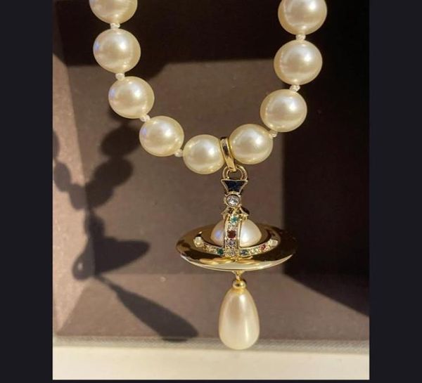 luxury fashion drop pearl necklace pendant designer jewelry stereoscopic saturn necklace retro style8637643, Silver
luxury fashion drop pearl necklace pendant designer jewelry stereoscopic saturn necklace retro style8637643, Silver