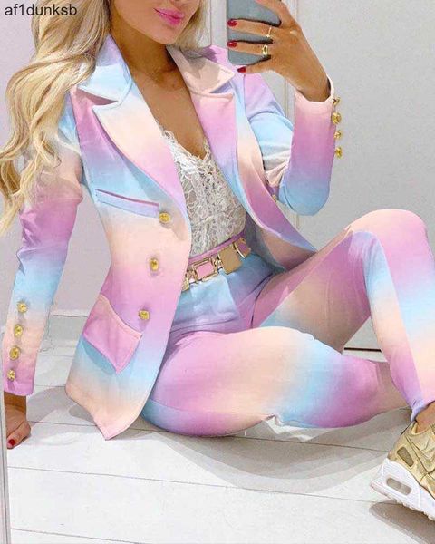 suit versage vercace women's two piece pants femme formal jacket trousers office lady outfits autumn women pieces set chain print blaze, White
suit versage vercace women's two piece pants femme formal jacket trousers office lady outfits autumn women pieces set chain print blaze, White