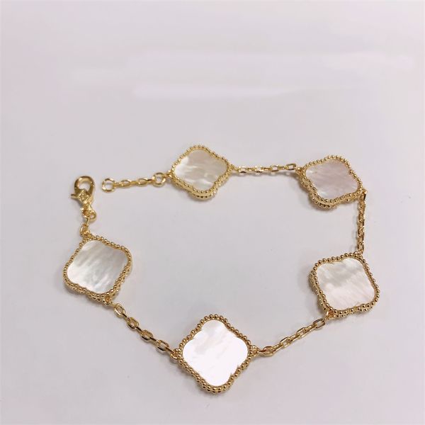 the new popular 925 sterling van silver cleef charm bracelet is suitable for classic women's jewelry and fashion accessories xyvuaj, Golden;silver
the new popular 925 sterling van silver cleef charm bracelet is suitable for classic women's jewelry and fashion accessories xyvuaj, Golden;silver
