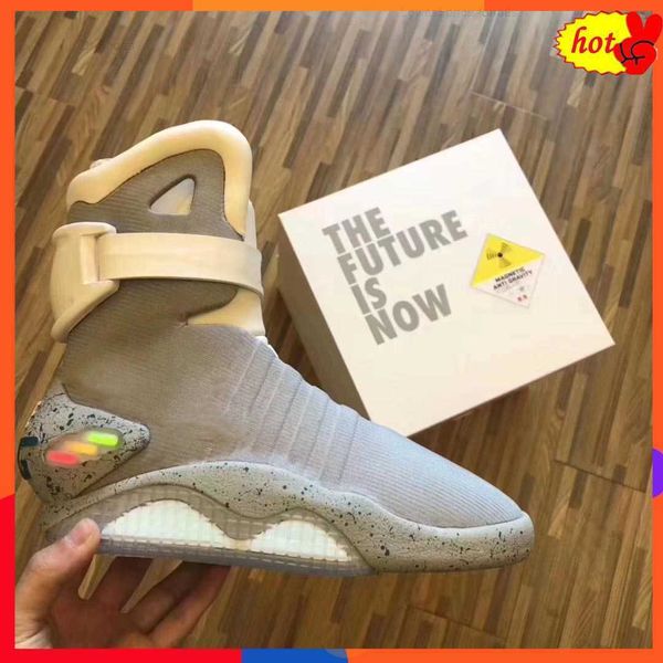 2023 limited sale automatic laces shoes air mag sneakers marty mcfly's air mags led back to the future glow in the dark gray mcflys man, Black
2023 limited sale automatic laces shoes air mag sneakers marty mcfly's air mags led back to the future glow in the dark gray mcflys man, Black