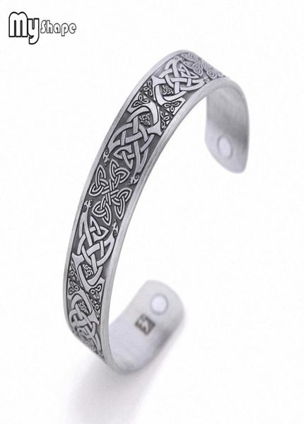 my shape health magnetic irish knot bracelets antique silvery cuff bangle french cross men vintage engraved jewelry accessories 9b1194034, Black
my shape health magnetic irish knot bracelets antique silvery cuff bangle french cross men vintage engraved jewelry accessories 9b1194034, Black