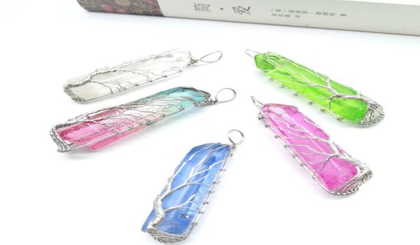 tree of life reiki healing crystal energy stone clear quartz pendant necklace silver wrapped raw gemstone hexagonal prism pointed crystal ne
tree of life reiki healing crystal energy stone clear quartz pendant necklace silver wrapped raw gemstone hexagonal prism pointed crystal ne