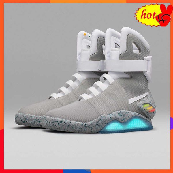 2023 new back to the future automatic laces air mag sneakers marty mcfly's air mags led shoes back to the future glow in dark gray mcfl, Black
2023 new back to the future automatic laces air mag sneakers marty mcfly's air mags led shoes back to the future glow in dark gray mcfl, Black
