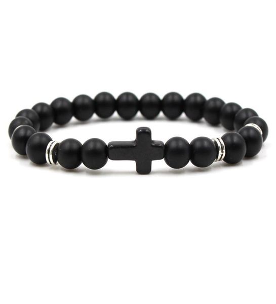 bracelet 8mm frosted stone beaded strands turquoise alloy silver plated cross elastic women men bracelets bangles1997570, Black
bracelet 8mm frosted stone beaded strands turquoise alloy silver plated cross elastic women men bracelets bangles1997570, Black