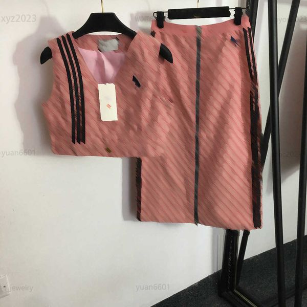 designer women sets girl summer suit two piece dress v-neck vest and woven high waisted zippered skirt july19, White
designer women sets girl summer suit two piece dress v-neck vest and woven high waisted zippered skirt july19, White