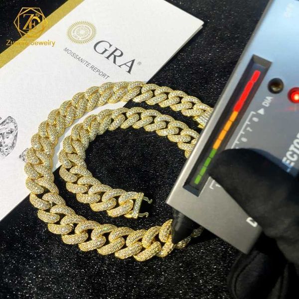 custom miami west coast gold plated sterling 925 silver 15mm lab diamond moissanite iced out cuban link chain male men
custom miami west coast gold plated sterling 925 silver 15mm lab diamond moissanite iced out cuban link chain male men