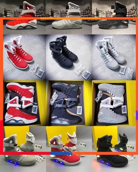 2023 new air mag sneakers marty mcfly's air mags automatic laces casual shoe led shoes man back to the future glow in the dark gray boo, Black
2023 new air mag sneakers marty mcfly's air mags automatic laces casual shoe led shoes man back to the future glow in the dark gray boo, Black