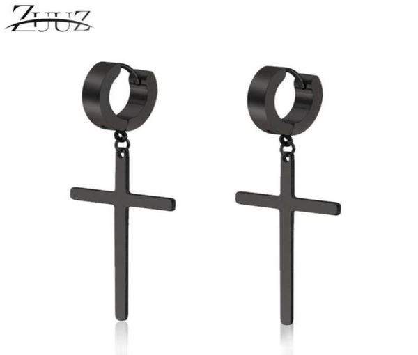 stainless steel jewelry bricos charm kpop loop cross hoop earrings black small piercing hoops long charms gifts for men huggie1303557, Golden;silver
stainless steel jewelry bricos charm kpop loop cross hoop earrings black small piercing hoops long charms gifts for men huggie1303557, Golden;silver
