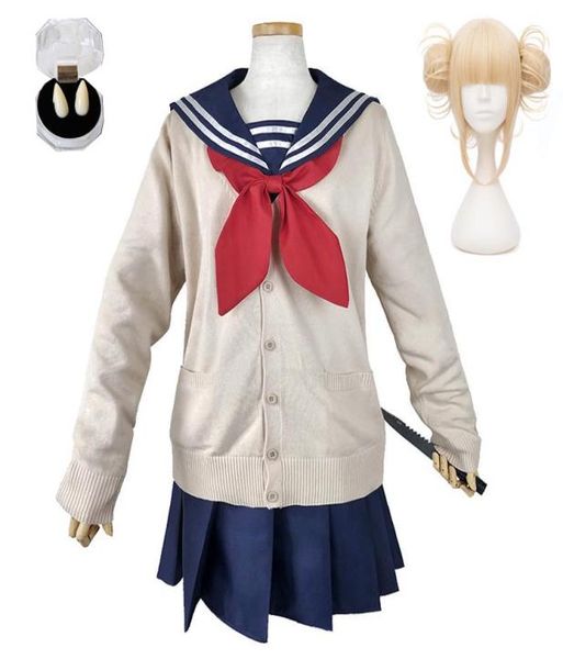 my boku no hero academia akademia himiko toga cosplay costume wig false tooth3118403, Black
my boku no hero academia akademia himiko toga cosplay costume wig false tooth3118403, Black