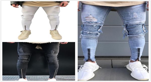 men039s jeans man male ripped draped biker knee pleated ankle zipper brand slim fit cut destroyed skinny jean casual fashion pa7355832, Blue
men039s jeans man male ripped draped biker knee pleated ankle zipper brand slim fit cut destroyed skinny jean casual fashion pa7355832, Blue