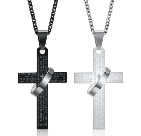 pendant necklaces fashion stainless steel christian bible prayer cross men necklace charming gifts jewelry7665428, Silver
pendant necklaces fashion stainless steel christian bible prayer cross men necklace charming gifts jewelry7665428, Silver