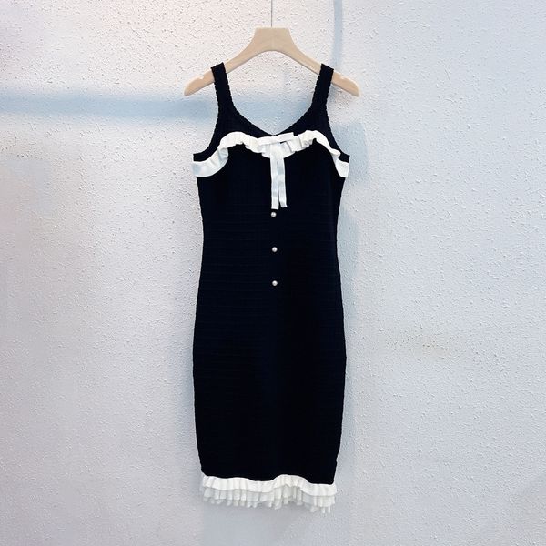 620 xl 2023 milan style runway dress summer dress crew neck sleeveless pink above knee brand same style empire womens dress fashion yuecheng, Black
620 xl 2023 milan style runway dress summer dress crew neck sleeveless pink above knee brand same style empire womens dress fashion yuecheng, Black