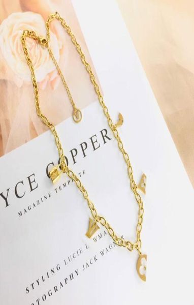 2022 fashionable 18k gold plated stainless steel necklaces choker flower letter pendant statement fashion womens necklace wedding 7905059, Silver
2022 fashionable 18k gold plated stainless steel necklaces choker flower letter pendant statement fashion womens necklace wedding 7905059, Silver