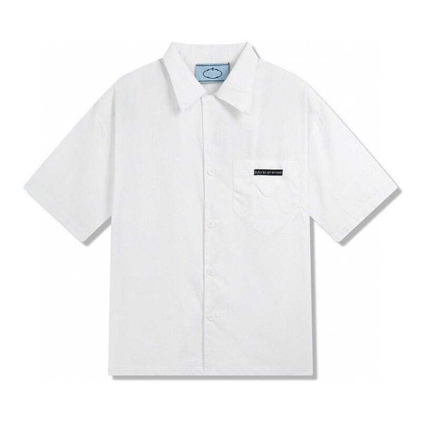 summer women's lapel casual shirt short sleeves, acrylic fabric soft, lightweight and quick drying, casual fashion daily dating everyth, White
summer women's lapel casual shirt short sleeves, acrylic fabric soft, lightweight and quick drying, casual fashion daily dating everyth, White