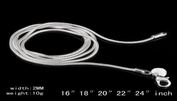2mm 925 sterling silver chains lobster clasps necklaces for women men jewelry size 16 18 20 22 24 inches1564344, Golden;silver
2mm 925 sterling silver chains lobster clasps necklaces for women men jewelry size 16 18 20 22 24 inches1564344, Golden;silver