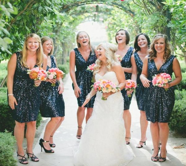 sequins short bridesmaid dresses navy blue order custom made wedding party guest gown junior maid of honor dress 840845, White;pink
sequins short bridesmaid dresses navy blue order custom made wedding party guest gown junior maid of honor dress 840845, White;pink
