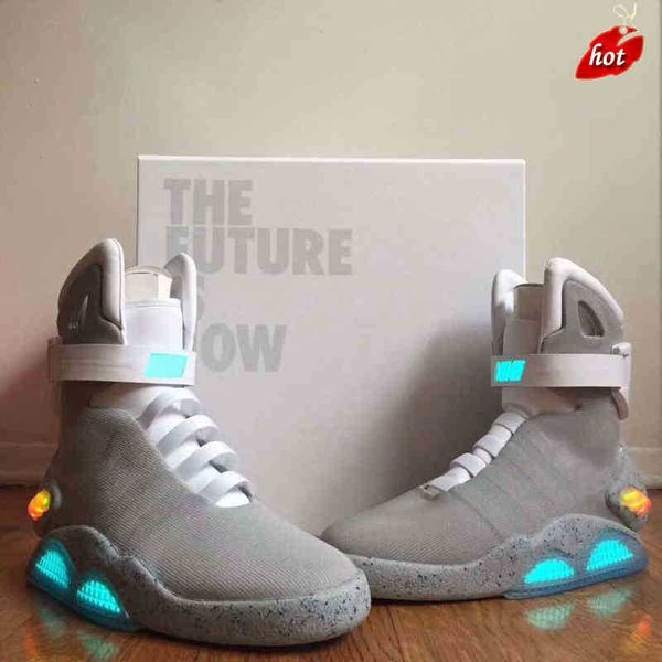 2023 new release authentic air mag sneakers marty mcfly's air mags back to the future fashion mens women sports shoes led lighting outd, Black
2023 new release authentic air mag sneakers marty mcfly's air mags back to the future fashion mens women sports shoes led lighting outd, Black