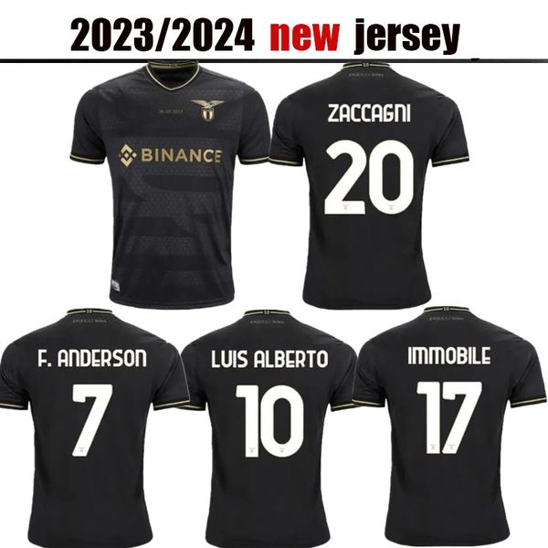 2023 lazio immobile soccer jerseys maglie 22 23 immobile luis bastos sergej badelj lucas j.correa zaccagni marusic men football shirt 10th a, Black;yellow
2023 lazio immobile soccer jerseys maglie 22 23 immobile luis bastos sergej badelj lucas j.correa zaccagni marusic men football shirt 10th a, Black;yellow