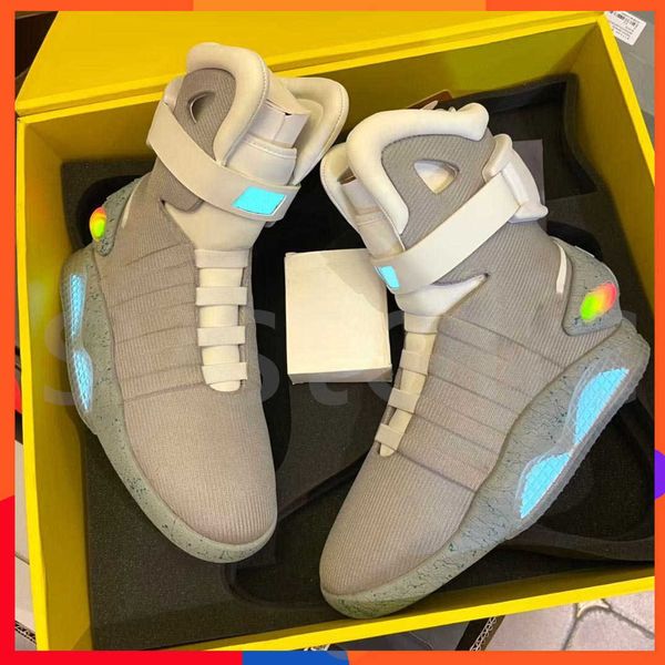 2023 new automatic laces air mag sneakers marty mcfly's air mags led outdoor shoes man back to the future glow in the dark gray boots m, Black
2023 new automatic laces air mag sneakers marty mcfly's air mags led outdoor shoes man back to the future glow in the dark gray boots m, Black
