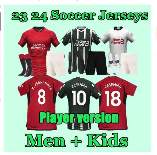 23 24 sancho soccer jerseys bruno fernandes rashford football shirt 2023 2024 shaw men kids martinez casemiro garnacho fans player mancheste, Black;yellow
23 24 sancho soccer jerseys bruno fernandes rashford football shirt 2023 2024 shaw men kids martinez casemiro garnacho fans player mancheste, Black;yellow