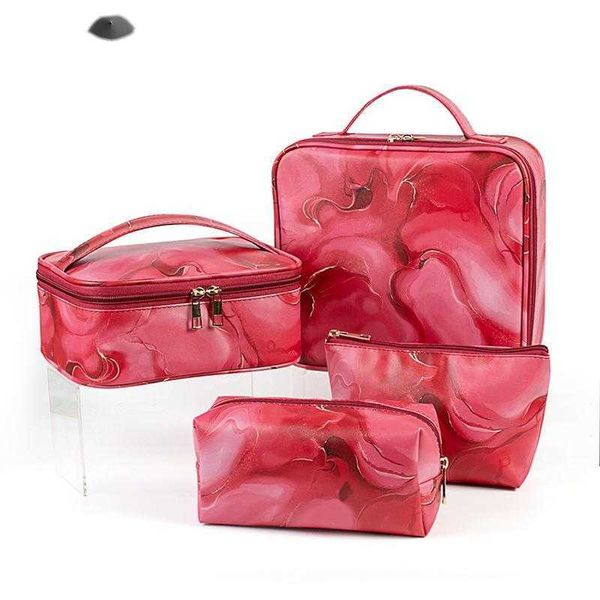 red rendered marble pvc makeup bag three piece embroidery nail kit storage bag 230715
red rendered marble pvc makeup bag three piece embroidery nail kit storage bag 230715