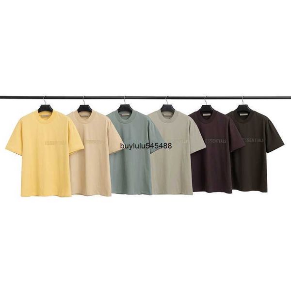 2023 summer men and women fashion t-shirt hight street brand es season 9 double thread letter loose short sleeve, White
2023 summer men and women fashion t-shirt hight street brand es season 9 double thread letter loose short sleeve, White