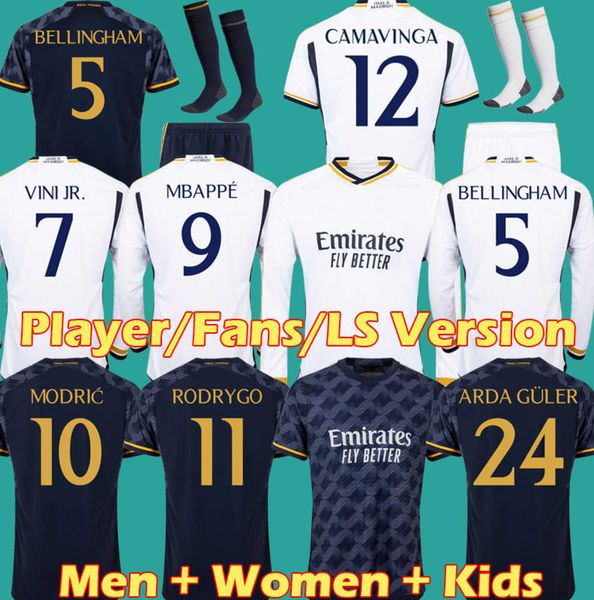 23 24 fans player version soccer jerseys real madrids benzema rodrgo bellingham 2023 2024 vini jr long sleeve football shirt camiseta de fut, White;black
23 24 fans player version soccer jerseys real madrids benzema rodrgo bellingham 2023 2024 vini jr long sleeve football shirt camiseta de fut, White;black