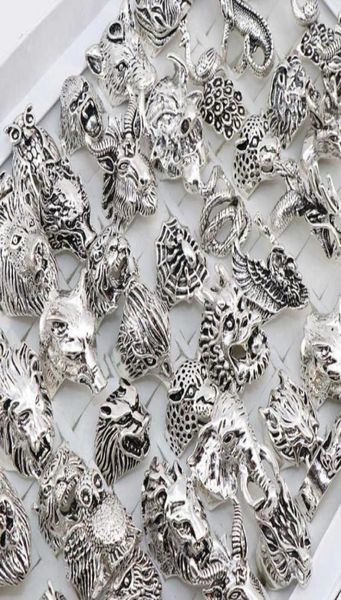 wholesale 20pcs/lots mix owl dragon wolf elephant tiger etc animal style antique vintage jewelry rings for men women 2106233148937, Silver
wholesale 20pcs/lots mix owl dragon wolf elephant tiger etc animal style antique vintage jewelry rings for men women 2106233148937, Silver