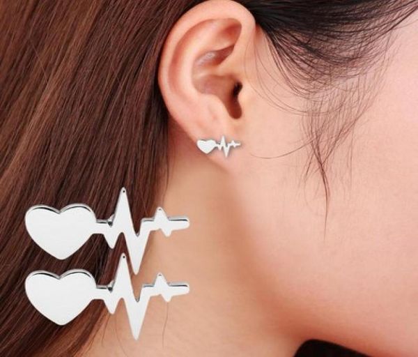 jewelry earrings electrocardiogram heart alloy metal gold silverrose gold ear studs stud earrings gifts for ladies7931002, Silver
jewelry earrings electrocardiogram heart alloy metal gold silverrose gold ear studs stud earrings gifts for ladies7931002, Silver