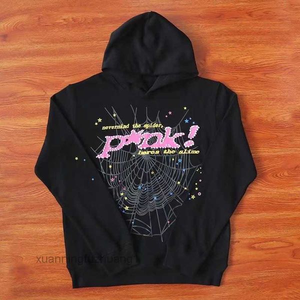 hoodies sweatshirts designer young thug star's same spider 55555 pants pink fashion streetwear printed women's couple's sweat, Black
hoodies sweatshirts designer young thug star's same spider 55555 pants pink fashion streetwear printed women's couple's sweat, Black