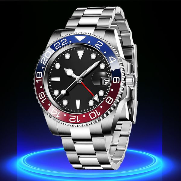 mens pepsi gmt watch luxury designer watches premium 2836 3186 movement 40mm automatic ceramic classic stainless steel waterproof luminous s, Slivery;brown
mens pepsi gmt watch luxury designer watches premium 2836 3186 movement 40mm automatic ceramic classic stainless steel waterproof luminous s, Slivery;brown