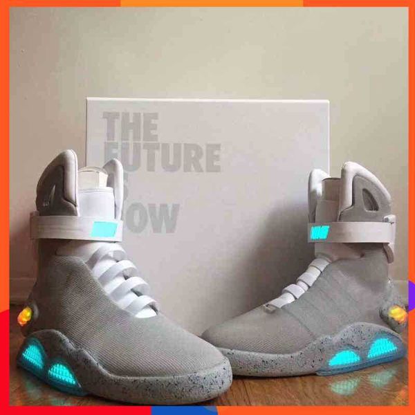 2023 new release authentic air mag sneakers marty mcfly's air mags back to the future fashion mens women sports shoes led lighting outd, Black
2023 new release authentic air mag sneakers marty mcfly's air mags back to the future fashion mens women sports shoes led lighting outd, Black