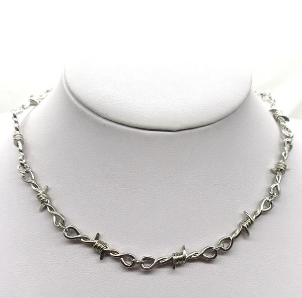 bracelet & necklace small brambles iron women hip-hop gothic punk style barbed little thorns chain choker gifts jewelry3746486, Silver
bracelet & necklace small brambles iron women hip-hop gothic punk style barbed little thorns chain choker gifts jewelry3746486, Silver