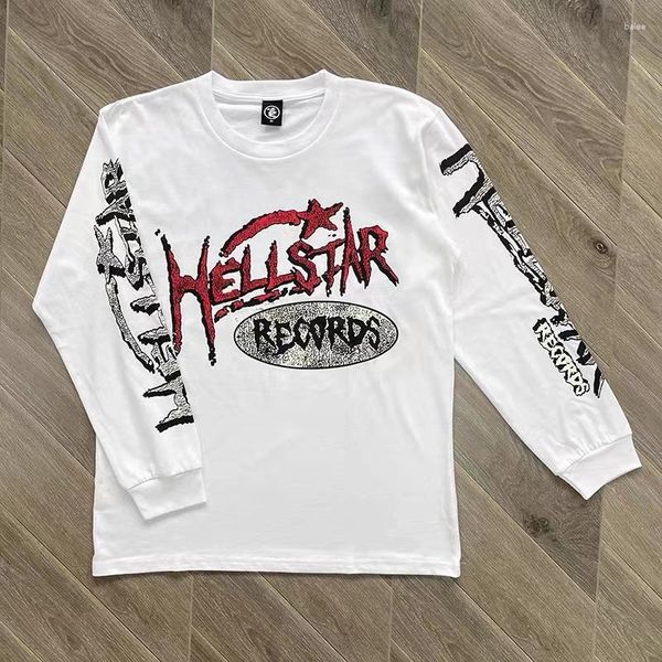 men's t shirts 2023 autumn hellstar t-shirt o-neck white cotton loose tee high street crack letter print men long sleeve, White;black
men's t shirts 2023 autumn hellstar t-shirt o-neck white cotton loose tee high street crack letter print men long sleeve, White;black