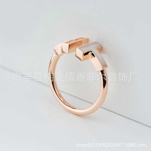 boutique goods 1 on have t rings with diamond fritillaria double t non fading small number of ins index finger with logo, Silver
boutique goods 1 on have t rings with diamond fritillaria double t non fading small number of ins index finger with logo, Silver