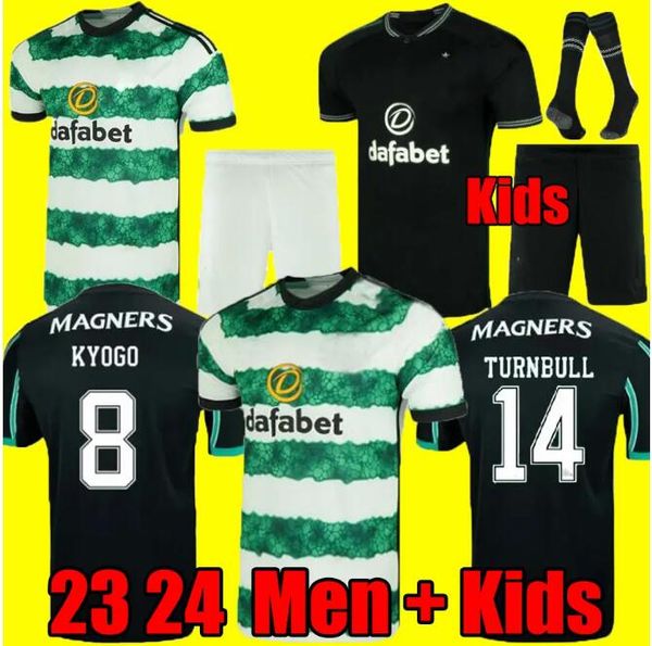 23 24 celtic soccer jerseys home away kyogo edouard 2023 elyounoussi turnbull ajeti christie jota griffiths abada men kit uniforms football, Black;yellow
23 24 celtic soccer jerseys home away kyogo edouard 2023 elyounoussi turnbull ajeti christie jota griffiths abada men kit uniforms football, Black;yellow