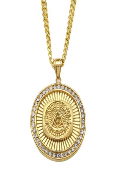 men gold stainless steel round masonic pendant charm iced out cz rhinestone masonic hip hop necklace chain jewelry7995901, Silver
men gold stainless steel round masonic pendant charm iced out cz rhinestone masonic hip hop necklace chain jewelry7995901, Silver