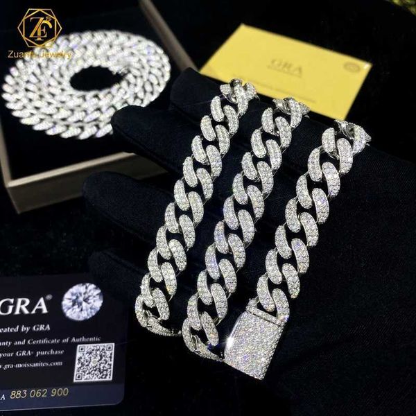 wholesale price 2 rows custom hip hop iced out jewelry 925 silver d-vvs1 moissanite diamond cuban link chain bracelet necklace
wholesale price 2 rows custom hip hop iced out jewelry 925 silver d-vvs1 moissanite diamond cuban link chain bracelet necklace