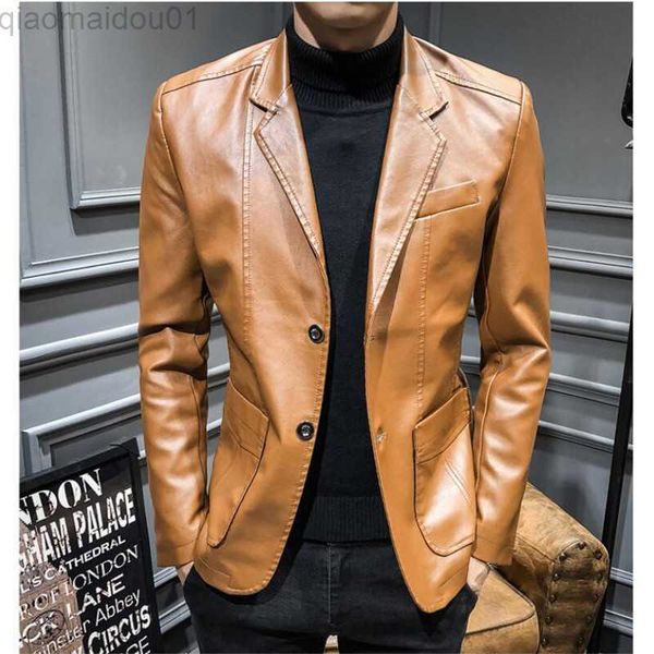 men's leather faux leather men leather suits jackets blazers jackets coats new fashion male slim fit pu leather overcoats blazers jacke, Black
men's leather faux leather men leather suits jackets blazers jackets coats new fashion male slim fit pu leather overcoats blazers jacke, Black