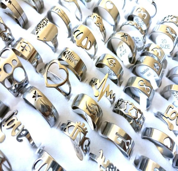 100 cut mix band silver random mens womens stainless steel rings jewelry anniversary gift5958024
100 cut mix band silver random mens womens stainless steel rings jewelry anniversary gift5958024