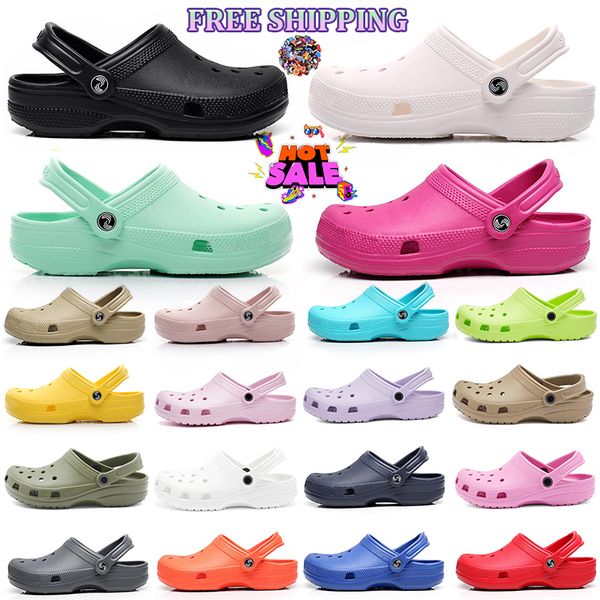 designer sandals men women classic clog sandal triple white slides sliders beach slippers mens womens clogs slide outdoor slipper shoes, Black
designer sandals men women classic clog sandal triple white slides sliders beach slippers mens womens clogs slide outdoor slipper shoes, Black