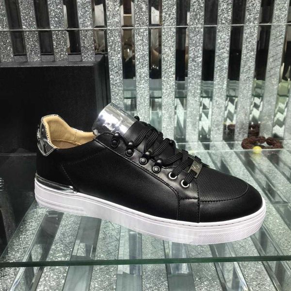 philipps pleins fashion luxury men leather lace up platform oversized sole sneakers white casual shoes printed eur 38-45, Black
philipps pleins fashion luxury men leather lace up platform oversized sole sneakers white casual shoes printed eur 38-45, Black