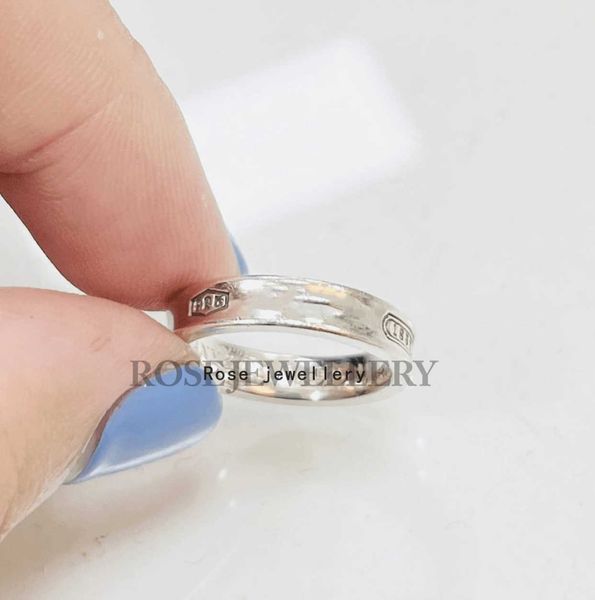 925 sterling silver tiffay ring for women 1837 narrow wide classic light luxury small and popular couple men, Golden;silver
925 sterling silver tiffay ring for women 1837 narrow wide classic light luxury small and popular couple men, Golden;silver