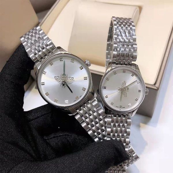 watch men's 38mm women's 28mm fashion watches luxury designer stainless steel quartz-battery watches, Slivery;brown
watch men's 38mm women's 28mm fashion watches luxury designer stainless steel quartz-battery watches, Slivery;brown