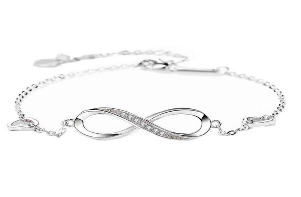 925 jewelry infinity adjustable bracelet for woman s925 stlerling silver 22cm bracelets for party gift4431130, Golden;silver
925 jewelry infinity adjustable bracelet for woman s925 stlerling silver 22cm bracelets for party gift4431130, Golden;silver