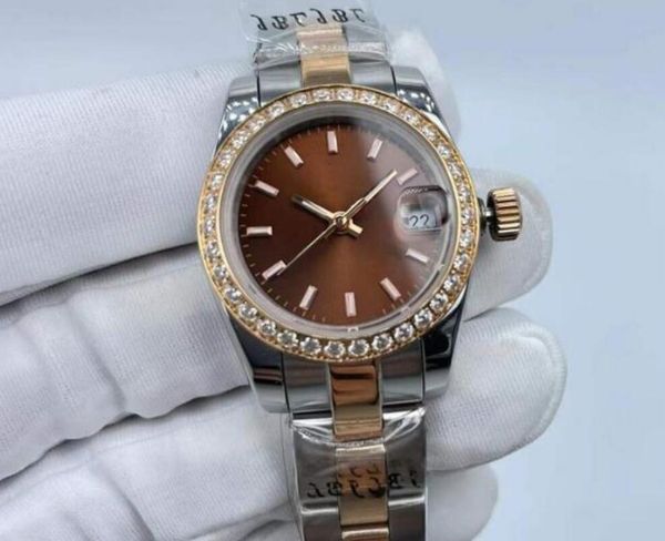 31mm women's watch ladies automatic mechanical watches womens stainless steel folding buckle sport waterproof fashion wristwatch women-, Slivery;brown
31mm women's watch ladies automatic mechanical watches womens stainless steel folding buckle sport waterproof fashion wristwatch women-, Slivery;brown